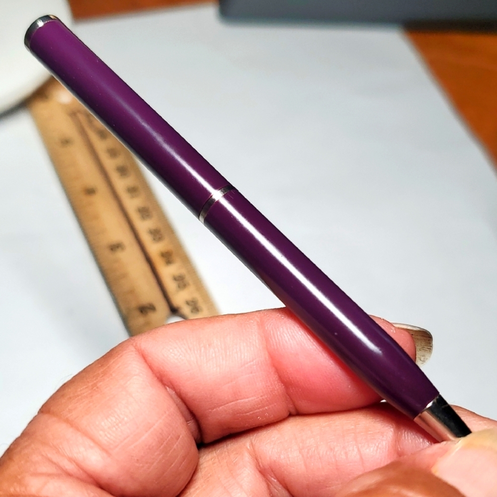 COACH Grape Mini Ballpoint Pen - Picture 2 of 5